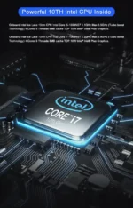 Newest Mini Computer Core i5i7 1030NG7 1060NG7 Quad Cores 8GB DDR4 MME Portable Linux Pocket Mini PC - Image 3