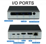 Eglobal Pocket NUC Mini PC i5 1030NG7  i7 1060NG7 816G DDR4 3200MHz NVMe SSD Compact Gaming Computer HTPC WiFi6E BT5.2 - Image 3