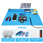 ESD Heat Insulation Work Mat Soldering Station Iron Welding Repair Pad Magnetic Work Heat-resistant Mat BGA Insulator Platform