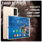 Pro 14 Global Version Tablets 10.1inch HD Original Tablet 5G Wifi Android PC Tablets Google Play Original PC 12000mAh Battery