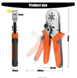 Tubular Terminal Crimping Pliers HSC8 6-4A Crimping Wire Electrical Ferrule Crimping Tool Kit For Household Appliances - Image 3