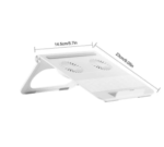 Laptop Cooler Silent Notebook Cpu Cooling Fans Portable Slim Laptop Bracket Base Computer Radiator Laptop Holder Riser 2023 - Image 2