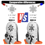 Tubular Terminal Crimping Pliers HSC8 6-4A Crimping Wire Electrical Ferrule Crimping Tool Kit For Household Appliances - Image 4