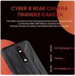 HOTWAV CYBER 8 Global Version Mobile Phone 4GB 64GB Waterproof 8280mAh 16MP Camera 6.3 Inch NFC Android 11 Rugged Smartphone