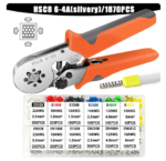 Tubular Terminal Crimping Pliers HSC8 6-4A Crimping Wire Electrical Ferrule Crimping Tool Kit For Household Appliances - Image 2