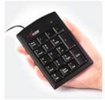 Free Shipping PS/2 19 Keys Keypad Numeric Keyboard Multifunction Wired Number Calculator For Laptop Easy To Use win7 ps2 numpad