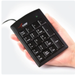 Free Shipping PS/2 19 Keys Keypad Numeric Keyboard Multifunction Wired Number Calculator For Laptop Easy To Use win7 ps2 numpad