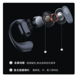 Original For wwJBL Bone Conduction T27 Bluetooth Earphones Ear Earbud Wireless Headphone With Mic Sports Hifi Headsets - Image 2