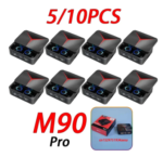 10/5PCS M90 Pro TWS Gaming Headphone Bluetooth Earphone Headset Wireless 2023 Earbuds Stereo V5.3 PK F9-5C