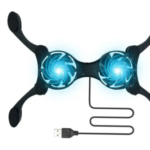 1pc Laptop Cooling Pads Foldable USB Cooling Fan 2 Fans Radiator Portable Laptop Cooling Pads Notebook Computer Cooler
