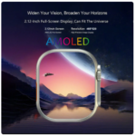 NEW 2023 Smart Watch 9 Pro Real Fixed Screw 49mm 2.19" Amoled Screen with ECG Game Wireless Charge 450Mah Men Women For Sport