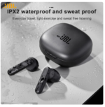 mzyJBL Wave300 True Wireless Bluetooth Headphones IPX2 Waterproof Earphones Touch Control Game Headset Built-in Mic For Phone - Image 4