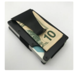 Hot Carbon Fiber Credit Card Holder Wallet New Design Minimalist Rfid Blocking Slim Metal Cardholder Anti Protect Clip For Men - Image 3