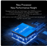 DERE R14 Laptop 14.1 inch 16:10 IPS Full HD Intel Celeron N4500 12GB DDR4+512GB SSD Study Office Ultrabook Windows 11 Notebook - Image 4