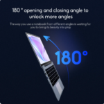 DERE R14 Laptop 14.1 inch 16:10 IPS Full HD Intel Celeron N4500 12GB DDR4+512GB SSD Study Office Ultrabook Windows 11 Notebook