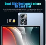 Hot sale Tablet 8GB+256GB 10.1 Inch Android13 SIM Card Or Tablet Pc Android 5G WiFi Bluetooth Tablet Snapdragon Tablet Android - Image 2