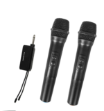 Wireless Microphone Recording Karaoke Handheld With Rechargeable Lithium Battery Receiver Automatic Frequency 60M Party Stage - Image 2