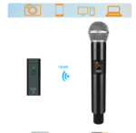 Wireless Handheld Microphone Interview Studio Record Equipment 164 ft Range For Phones DSLR Cameras Live Recording - Image 3
