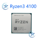 New AMD Ryzen3 4100 R3 4100 Ryzen3 4100 3.8GHz 4-core 8-thread CPU Processor 7NM L3=8M 100-000000510 Socket AM4 Original