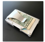 Hot Carbon Fiber Credit Card Holder Wallet New Design Minimalist Rfid Blocking Slim Metal Cardholder Anti Protect Clip For Men - Image 4