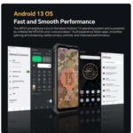 OUKITEL WP23 Rugged 4G Smartphones 6.52Inch FHD Octa Core 4GB+64GB Android 13 Mobile Phone 13MP Rear Camera 10600mAh Battery NFc