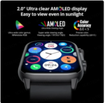 2023 HK9 Ultra Smartwatch Mens Women AMOLED HD Screen Heart Rate Blood Pressure NFC Bluetooth Call Smart Watch For Apple Huawei - Image 9