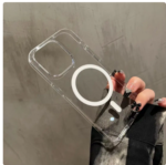 Wireless Charge Full Lens Protection hard Cover For iPhone 15 14 13 12 Pro Max 15 Plus Original Transparent Magnetic Phone Case - Image 2