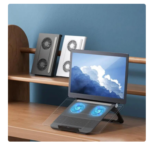 Laptop Cooler Silent Notebook Cpu Cooling Fans Portable Slim Laptop Bracket Base Computer Radiator Laptop Holder Riser 2023 - Image 4