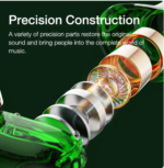 EARDECO HiFi Wired Headphones Heavy Bass In-ear Headphone Headset with Mic Earphone Sport Wire Phone Earbud Headset Stereo - Image 5