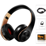 2023 Upgrading Wireless Bluetooth Headphones Stereo Headset Music Sports Overhead Earphone with Mic for Smart Phone TV PC Tablet