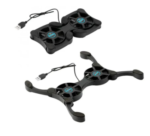 1pc Laptop Cooling Pads Foldable USB Cooling Fan 2 Fans Radiator Portable Laptop Cooling Pads Notebook Computer Cooler - Image 4