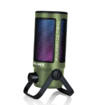 Talomen Falcon-Ultrla Gaming Lightweight USB Condenser Metal Microphone for Podcast Recording,PC Computer Streaming Mic with RGB